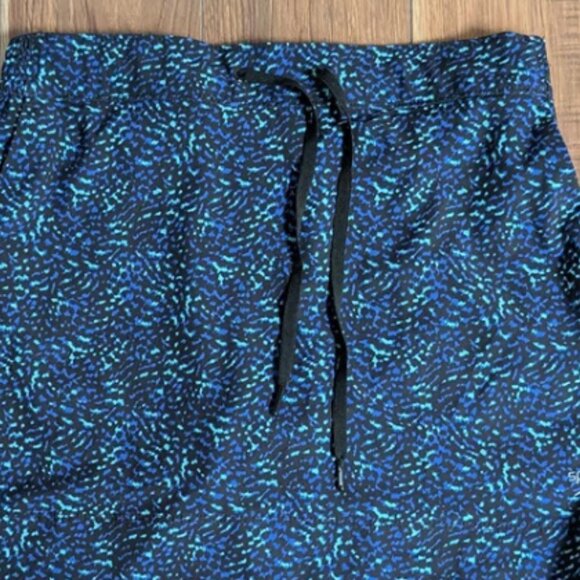 SPEEDO Skort Skirt for Beach, Pool, Walking-M Multi Blue/Black-NEW - Picture 1 of 5